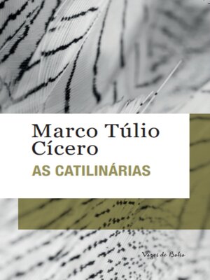 cover image of As catilinárias